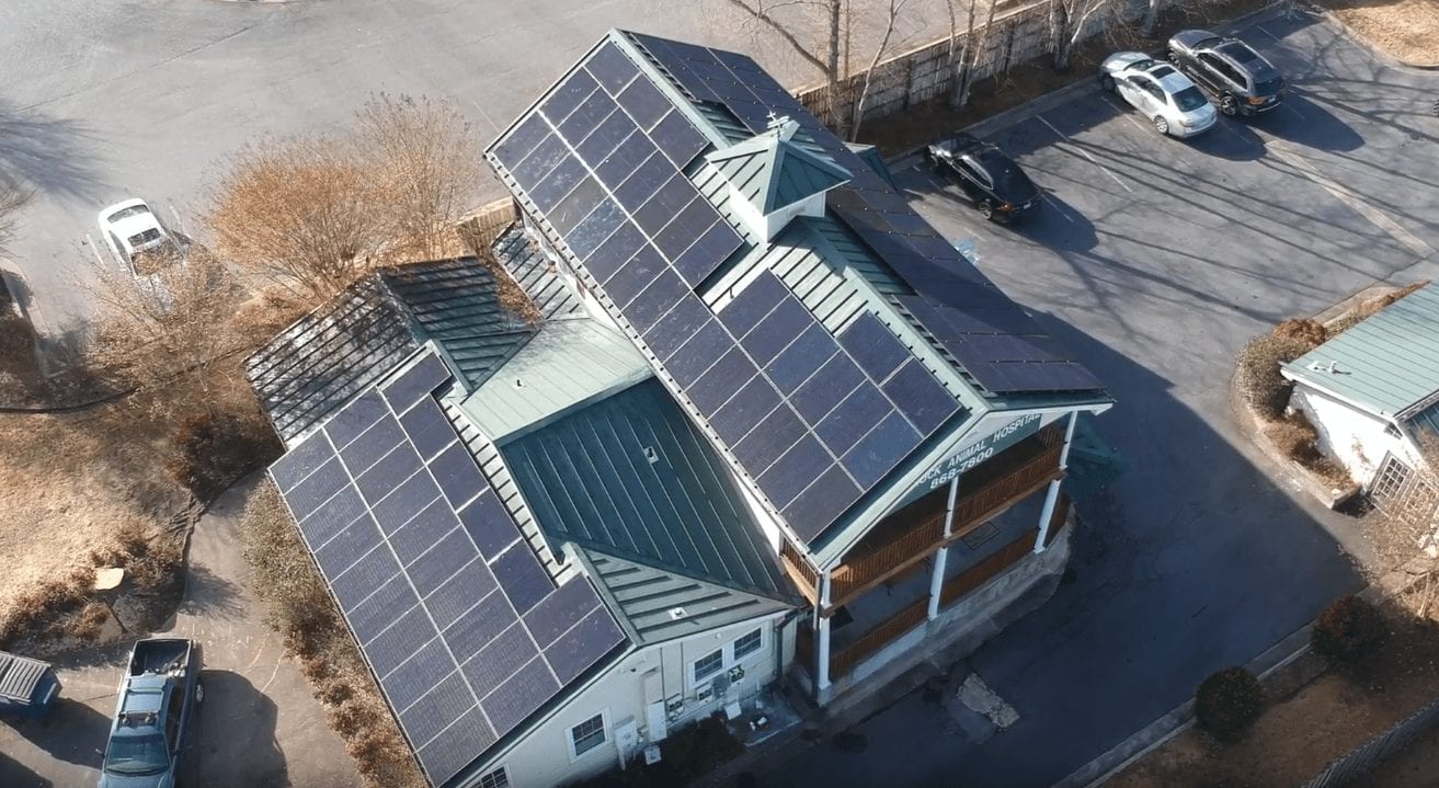 Commercial Solar in Arkansas (Vet Clinic)